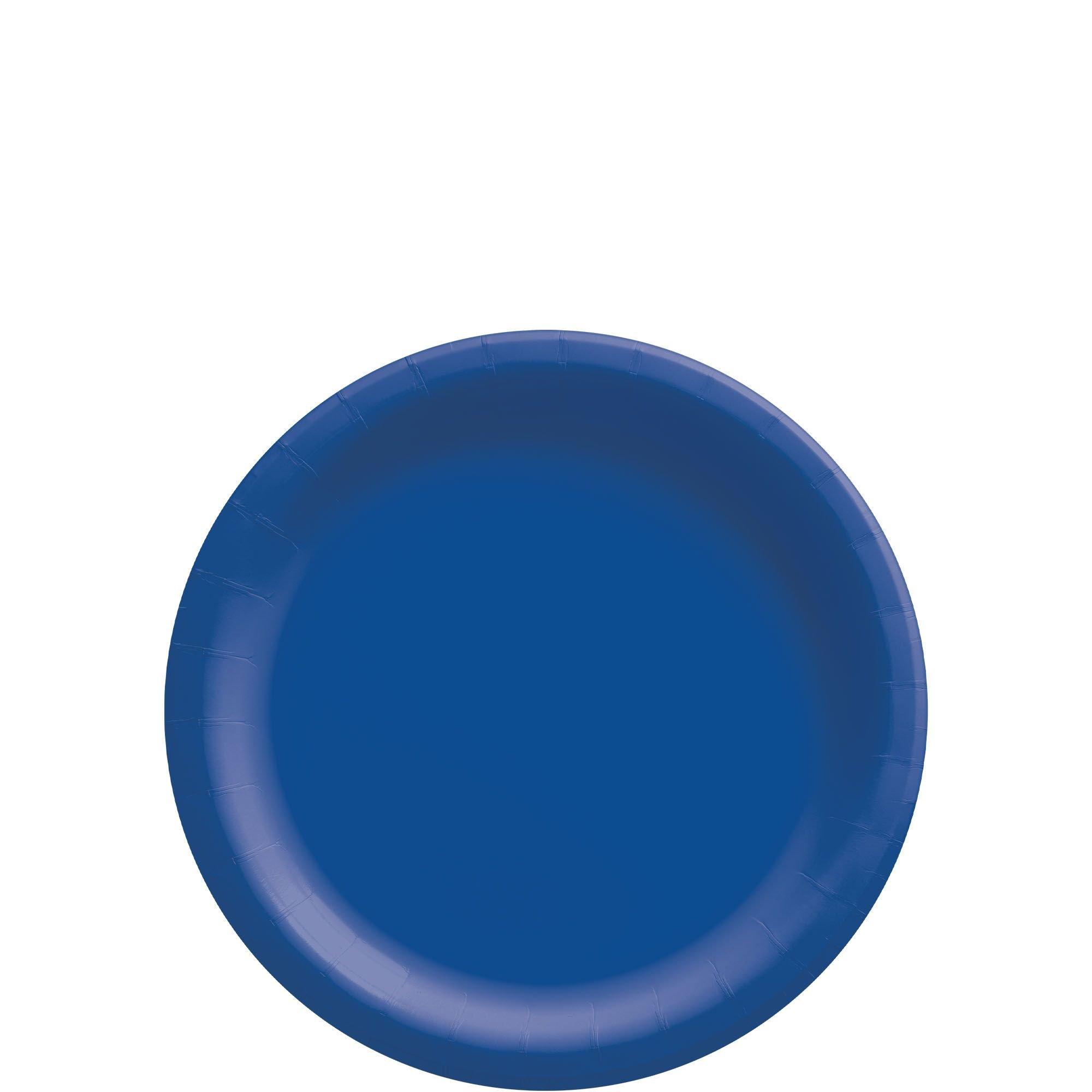 Blue paper deals plates